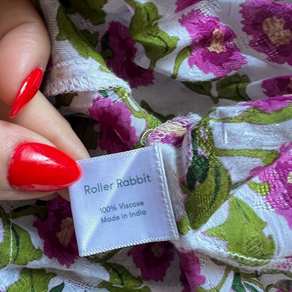 Roller Rabbit Floral Issa Dress - Size Extra Small - From Rent the Runway! - Picture 14 of 14